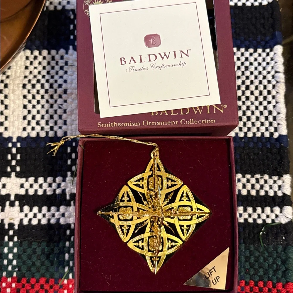 BALDWIN Smithsonian ‘American Legacy Collection’ Celtic Snowflake Ornament